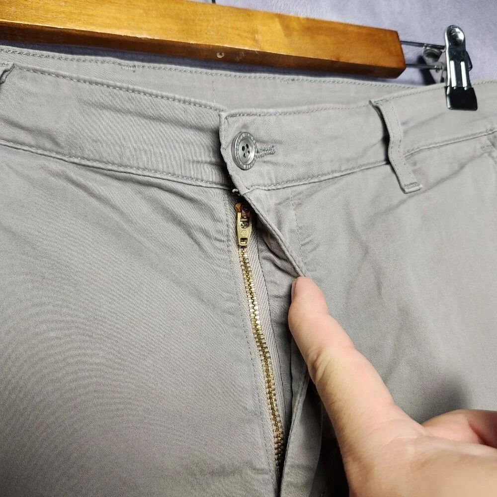 AG Adriano Goldschmied Shorts Mens 33R Gray The Griffin Tailored Stretch Casual‎
